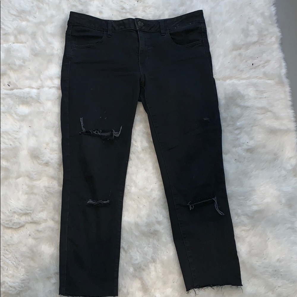 American eagle black jeans